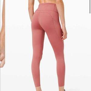Lululemon Fast and Free High Rise Tight 25" *Cool